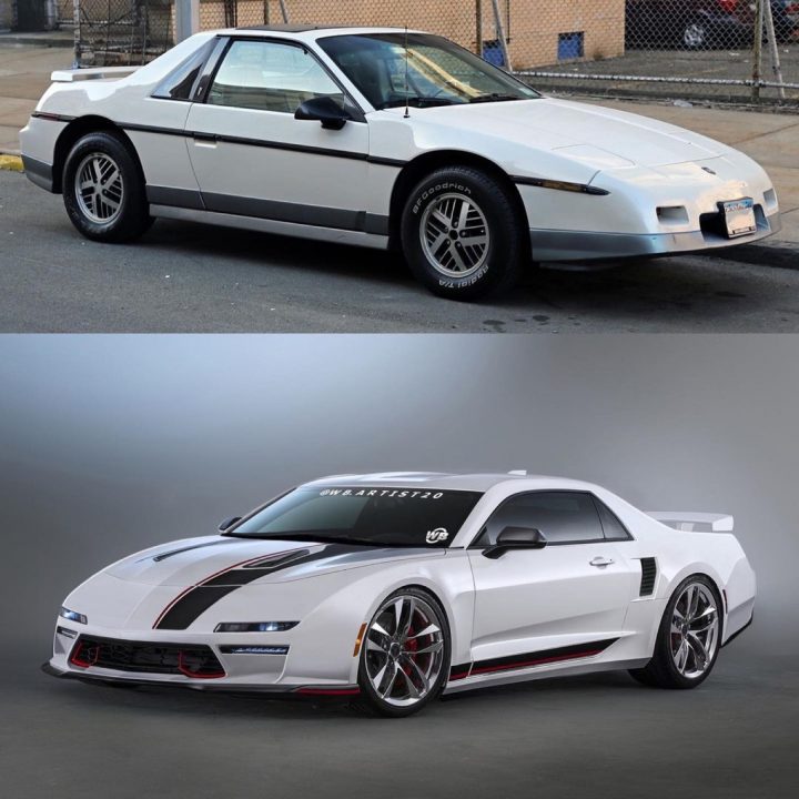 Pontiac Fiero Redesigned For Modern Times Looks Polarizing