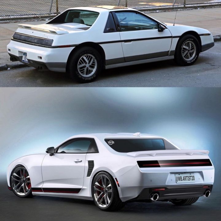 Pontiac Fiero Redesigned For Modern Times Looks Polarizing