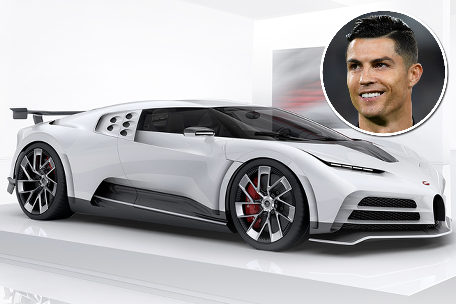 Soccer Star Cristiano Ronaldo Buys Bugatti Centodieci To Celebrate Season Title