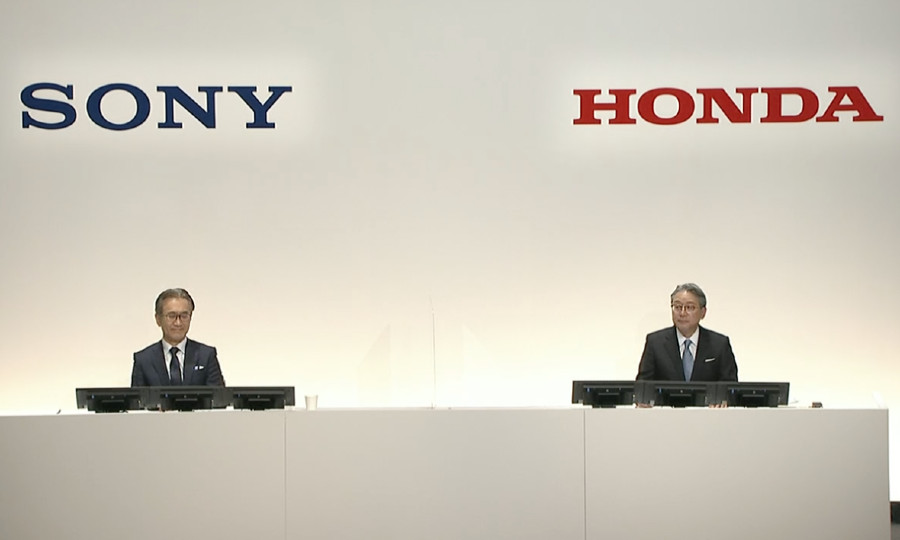 Honda and Sony Could Form a Standalone Company for Joint EV Venture