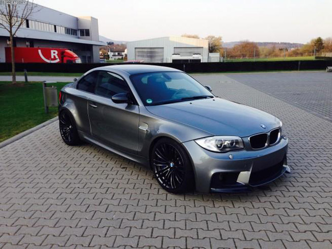 BMW 118d transformed into a 1M CSL 555 bhp BMW 118d