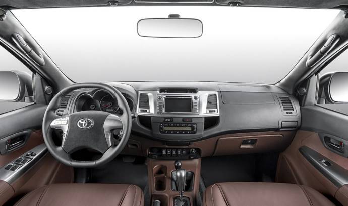 Overdrive customises the interior of Toyota Hilux 6x6