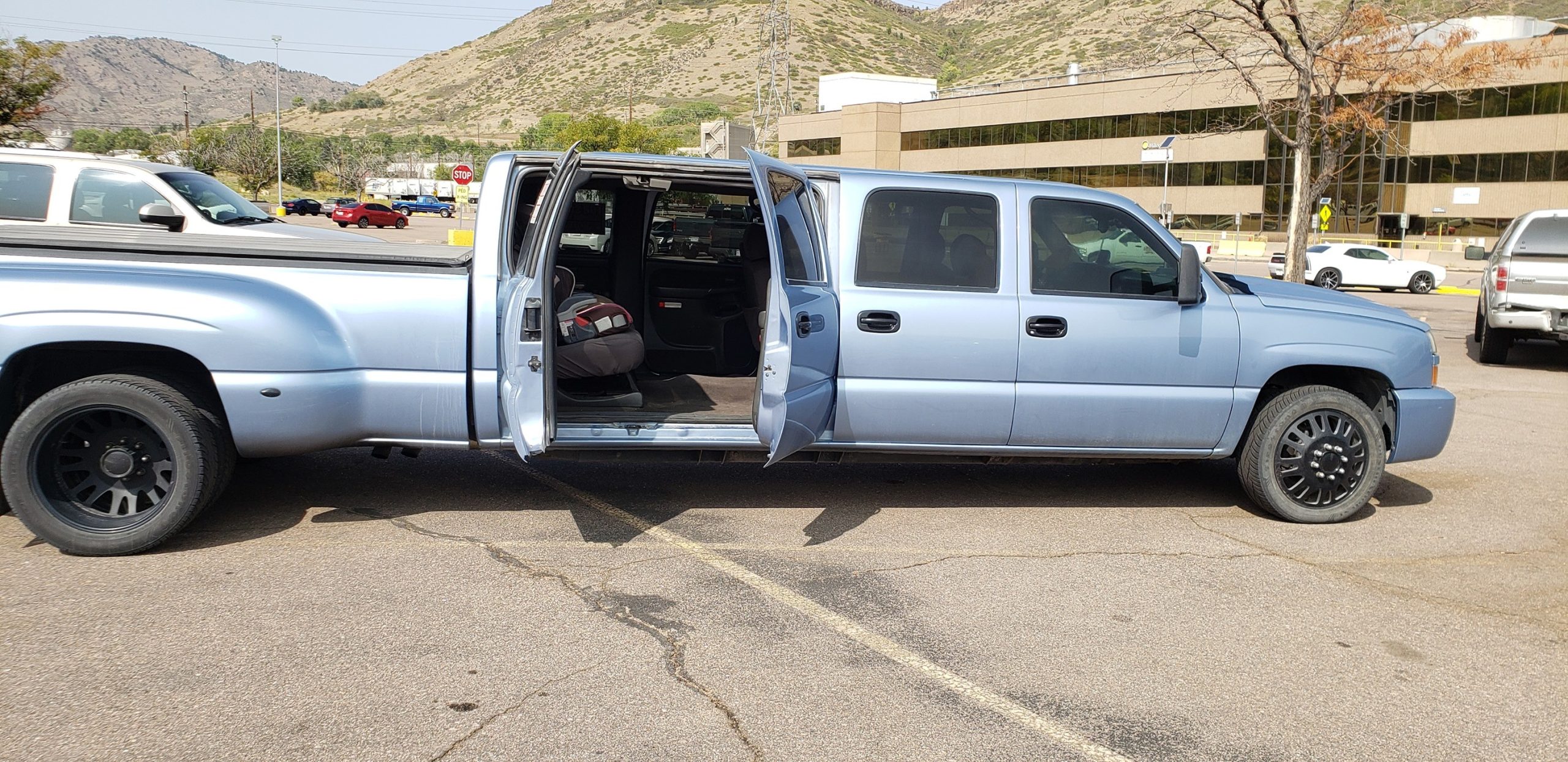 Could You Spend $32,000 for This Chevy Silverado Dually Limo