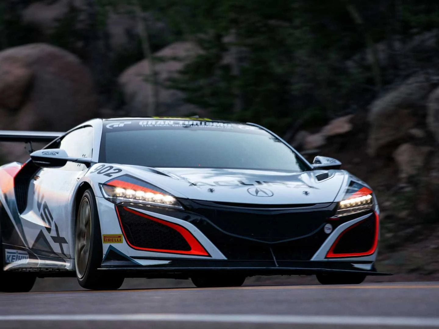 Acura NSX is the Fastest Production Hybrid At Pikes Peak