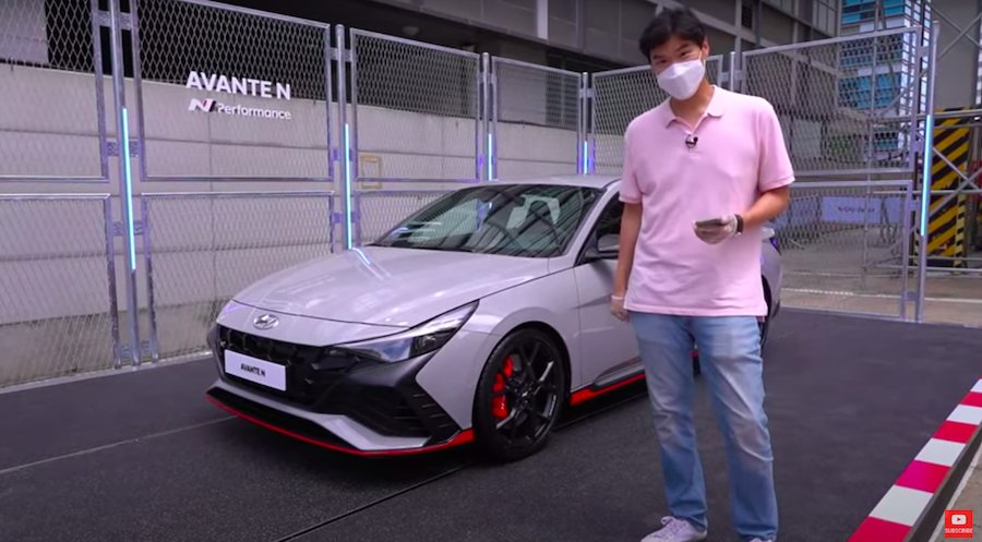 Watch the Hyundai Elantra N up close and personal in this walkaround video