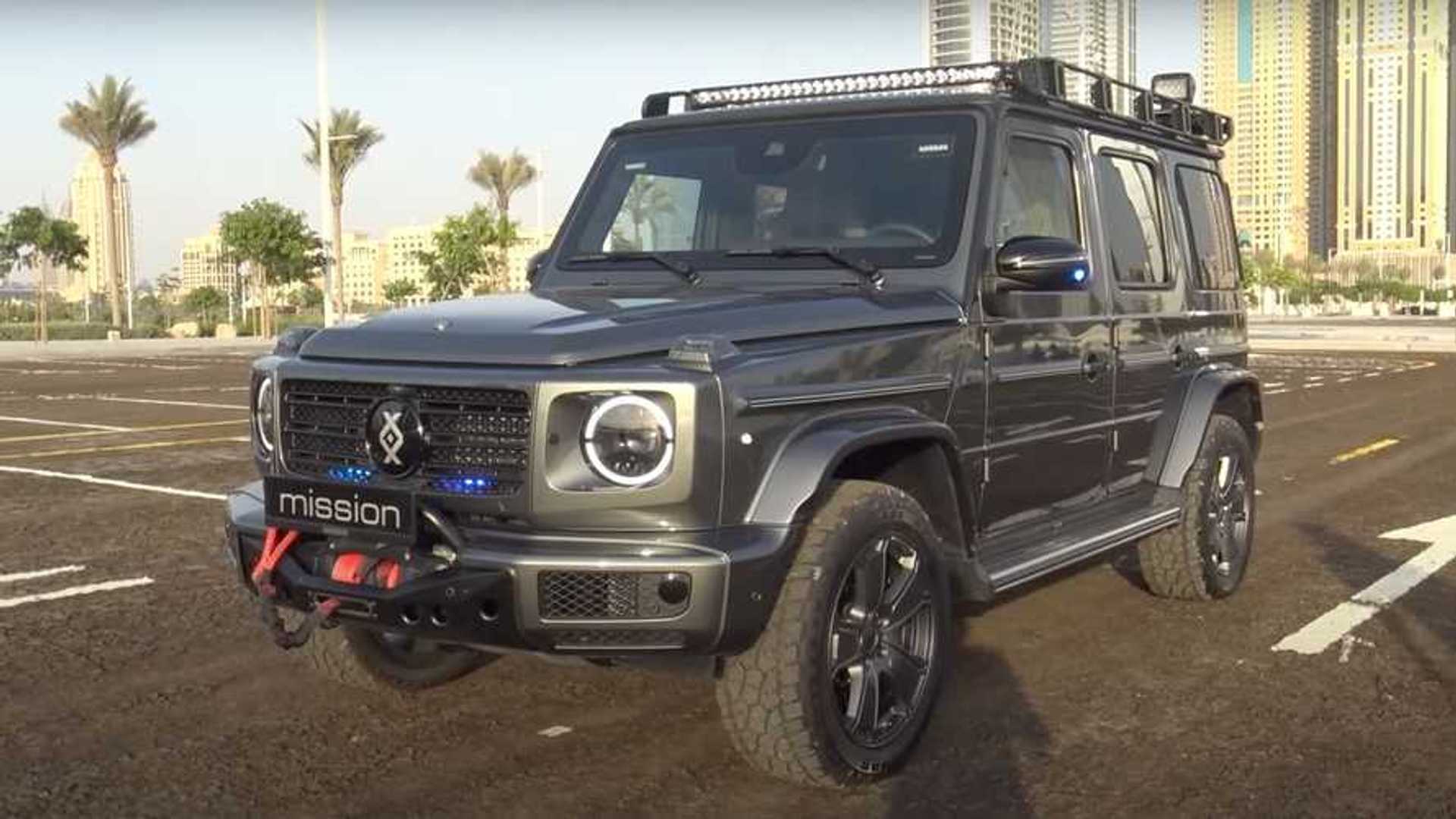 Video Tour of Armored Brabus GWagen Displays All The Extra Kit