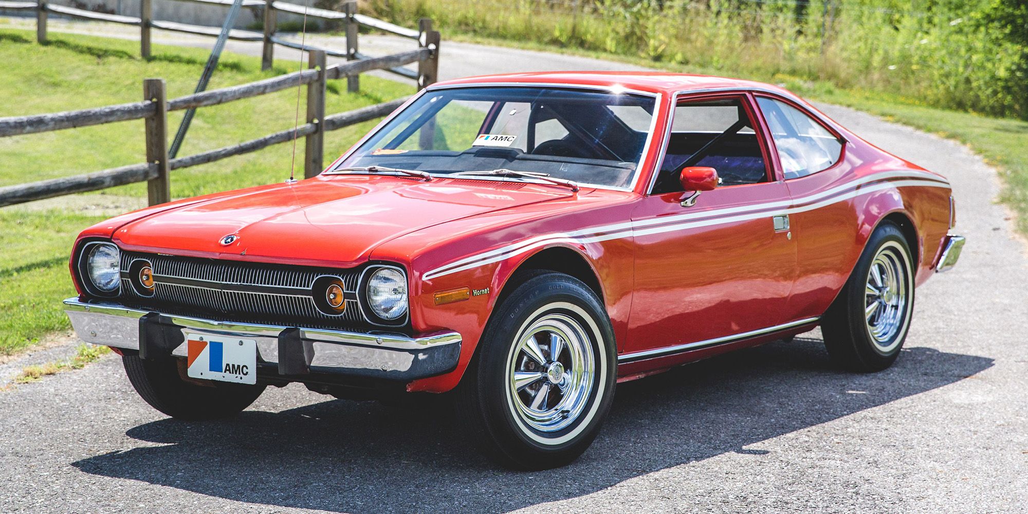 James Bond's Barrel-Rolling AMC Hornet Spins to The Auction Block