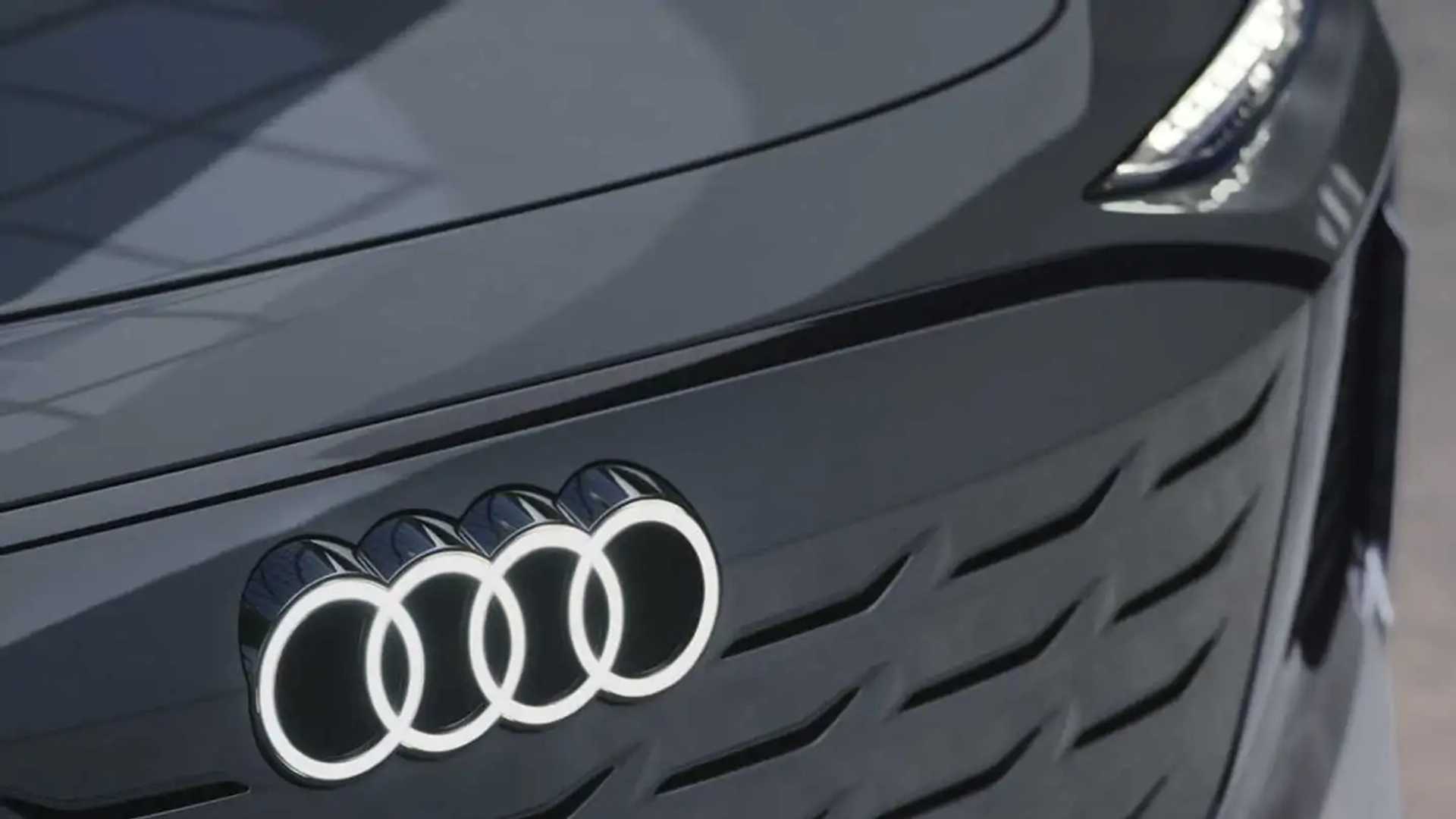 Audi A6 Avant E-Tron Concept Shown in a Veil Of Darkness