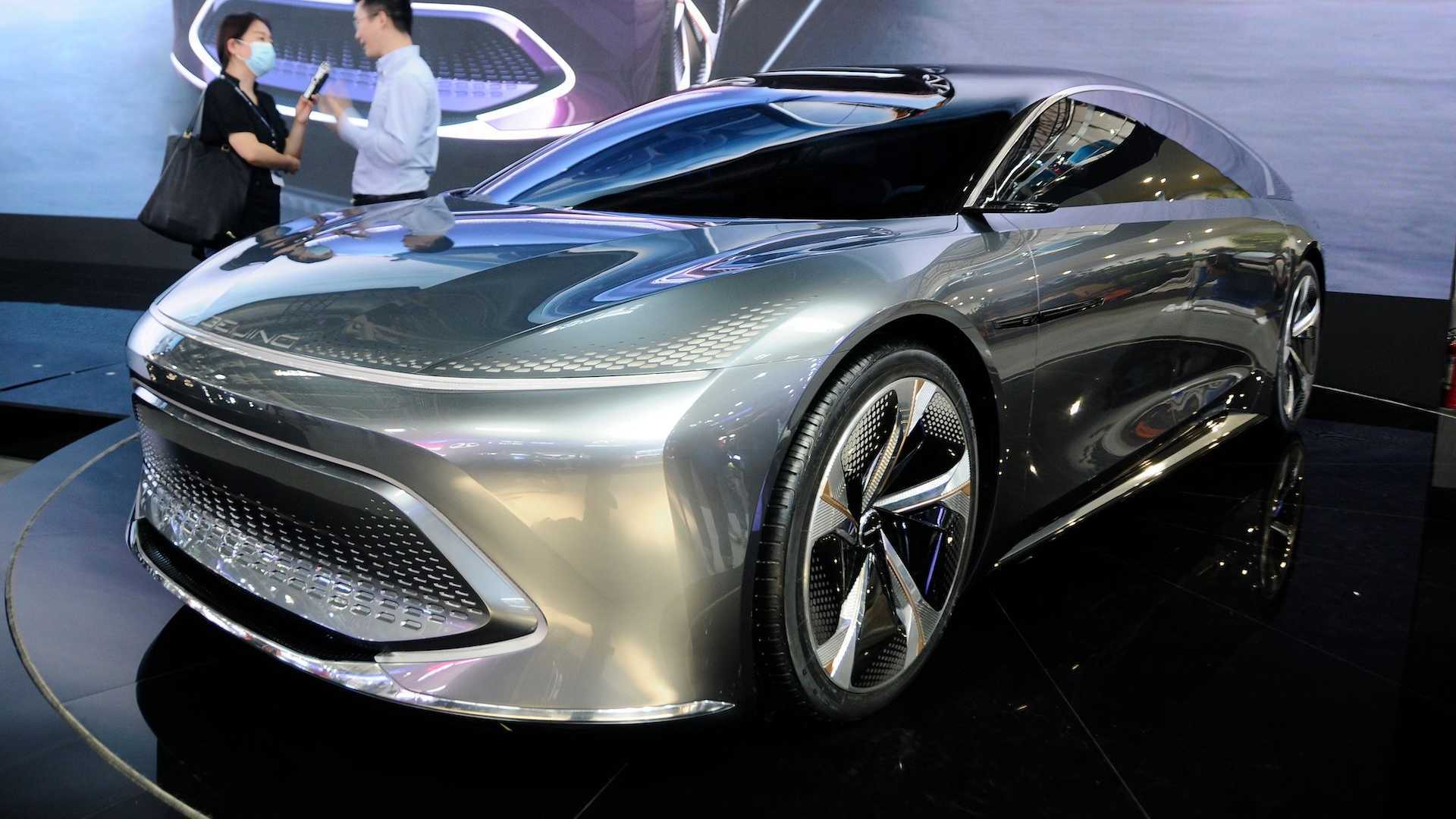 Beijing Radiance Concept aims at Tesla Model S when it hits production