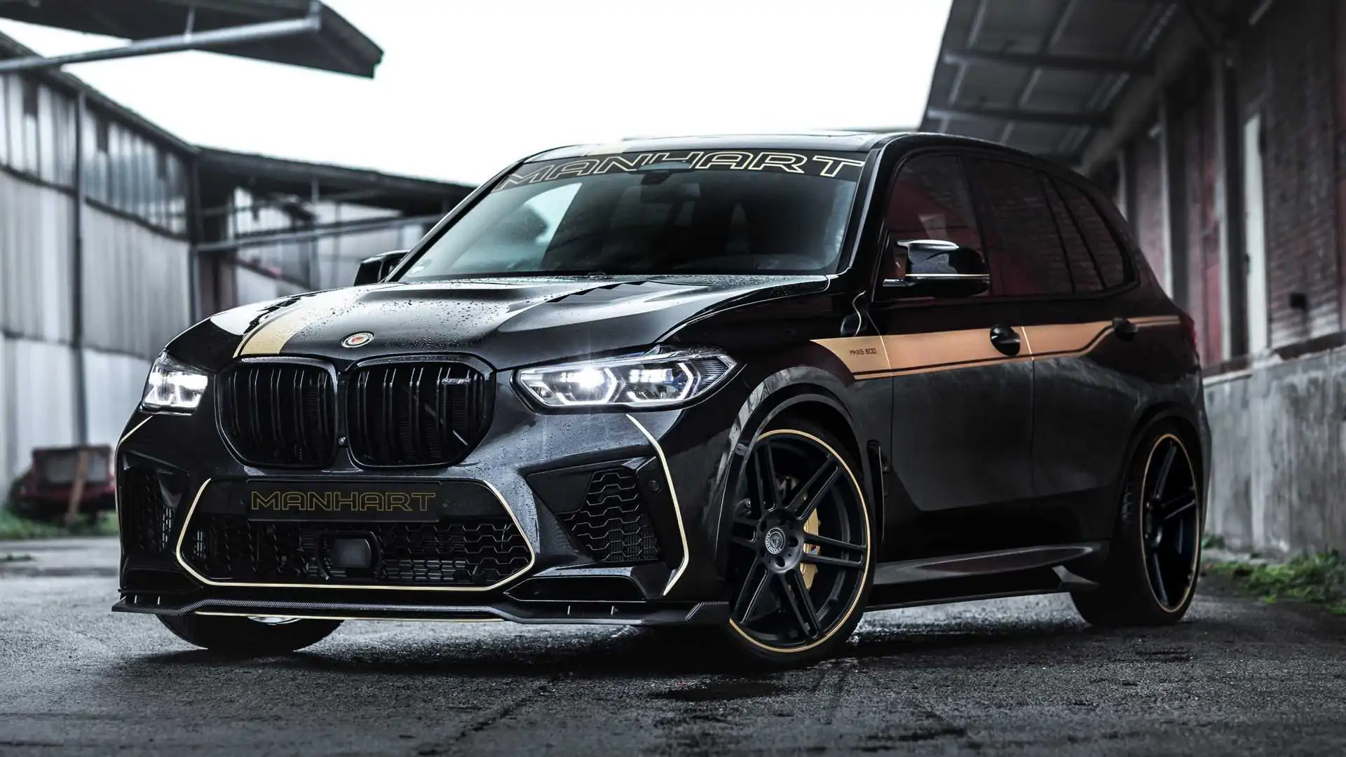 Manhart goes for gold with high-power BMW X5 M tuning