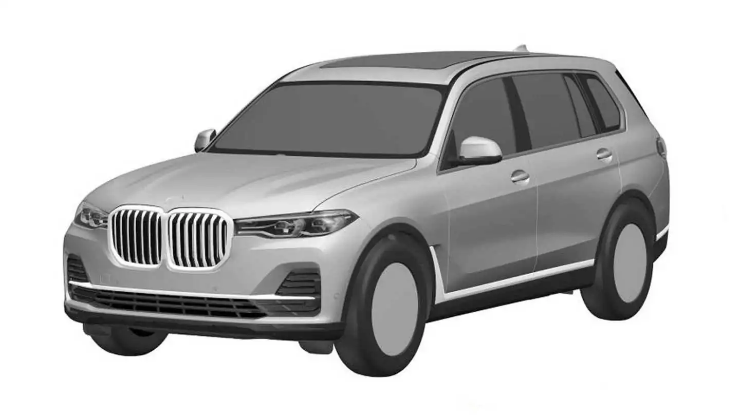 This is It: Patent Images of 2019 BMW X7 leaked