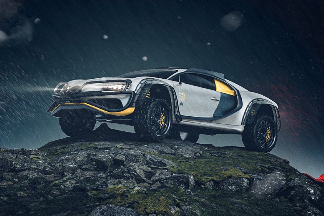 Bugatti Chiron Terracross Rendered As Hyper Off-Roader