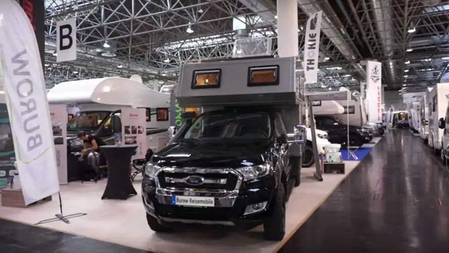 Burow Ford Ranger Oman 4x4 Camping Car Makes Clever Use of Space