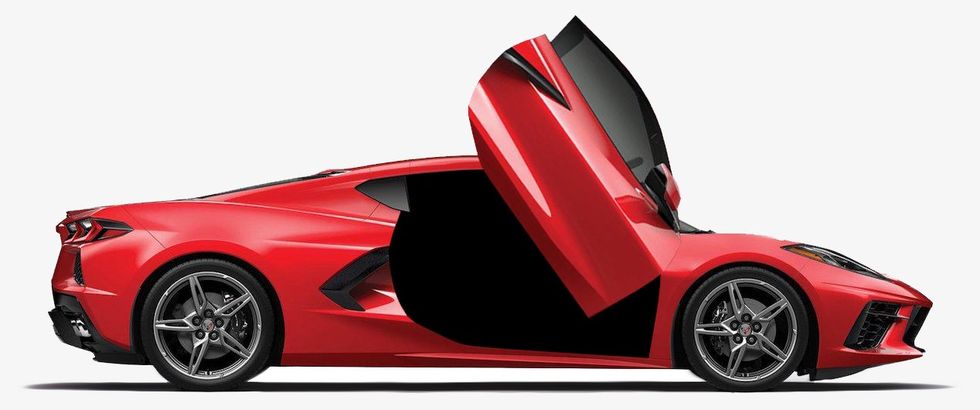 2020 Chevy Corvette C8 Scissor Doors Now Available for Pre-Order