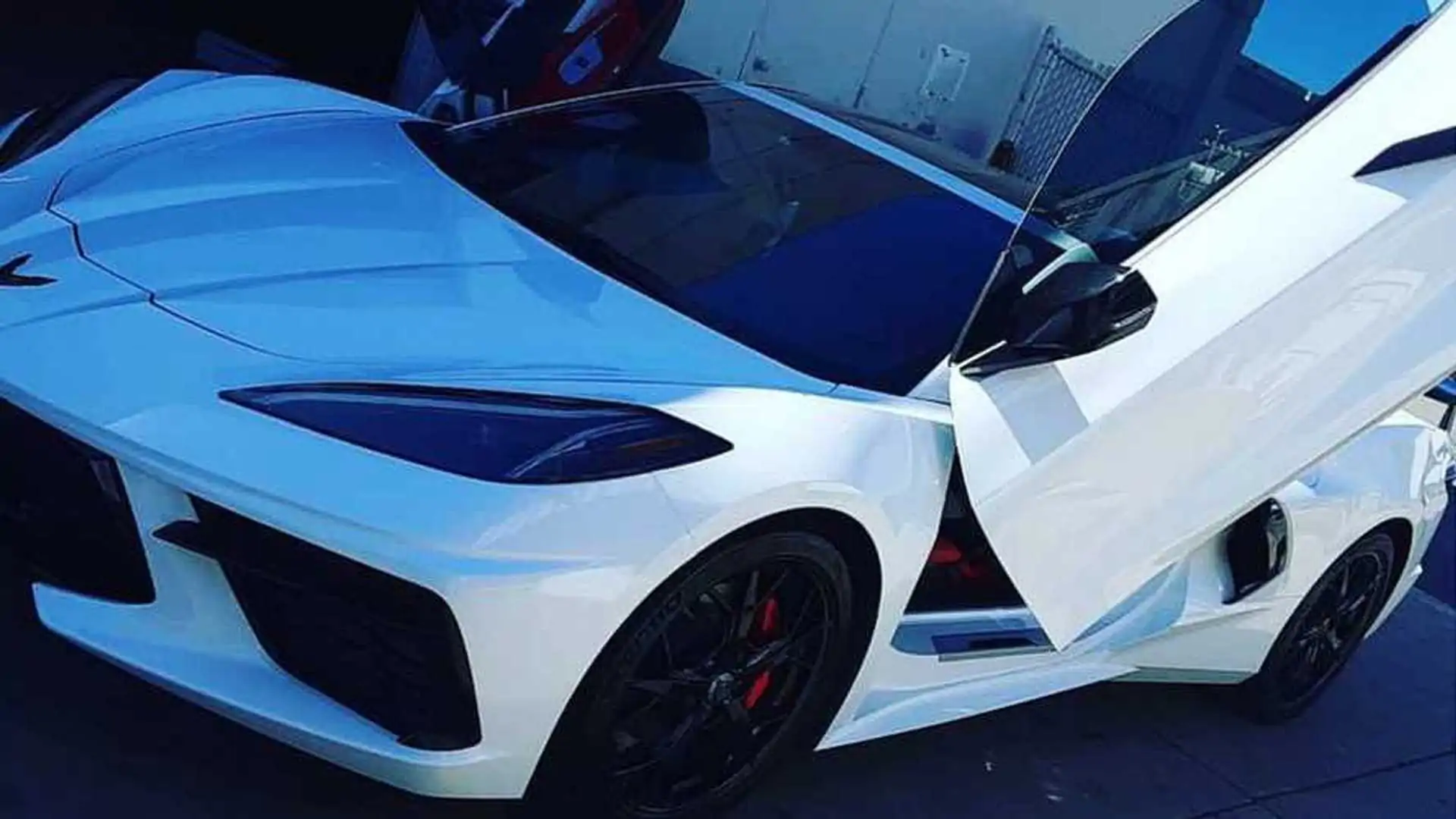 2020 Chevy Corvette Looks Legit Supercar with Lambo Doors