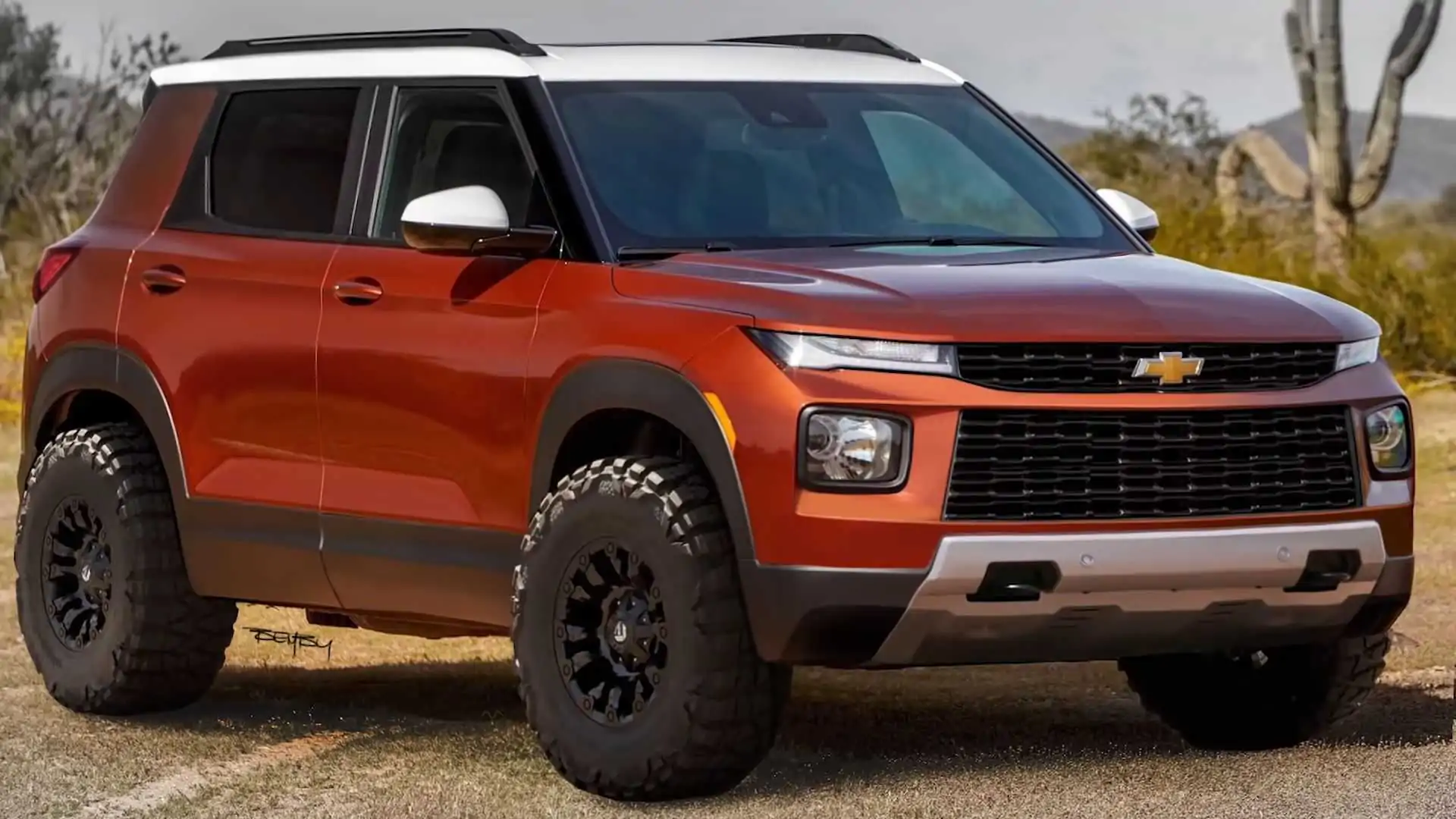 2021 Chevrolet Trailblazer gets an Off-Road Boot in New Rendering