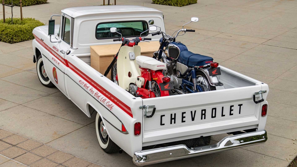 Honda restored a Chevy truck because history is more important than brand