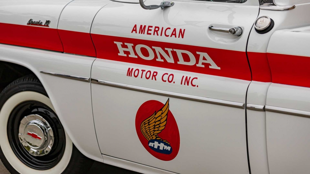 Honda restored a Chevy truck because history is more important than brand