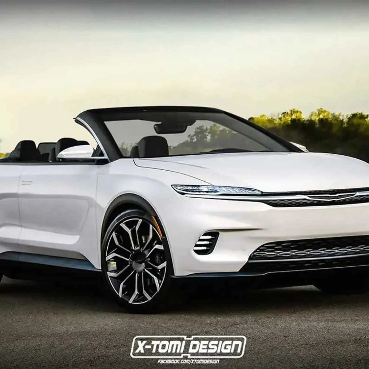 Chrysler Airflow Cabrio Rendering Is A Cool Convertible Crossover