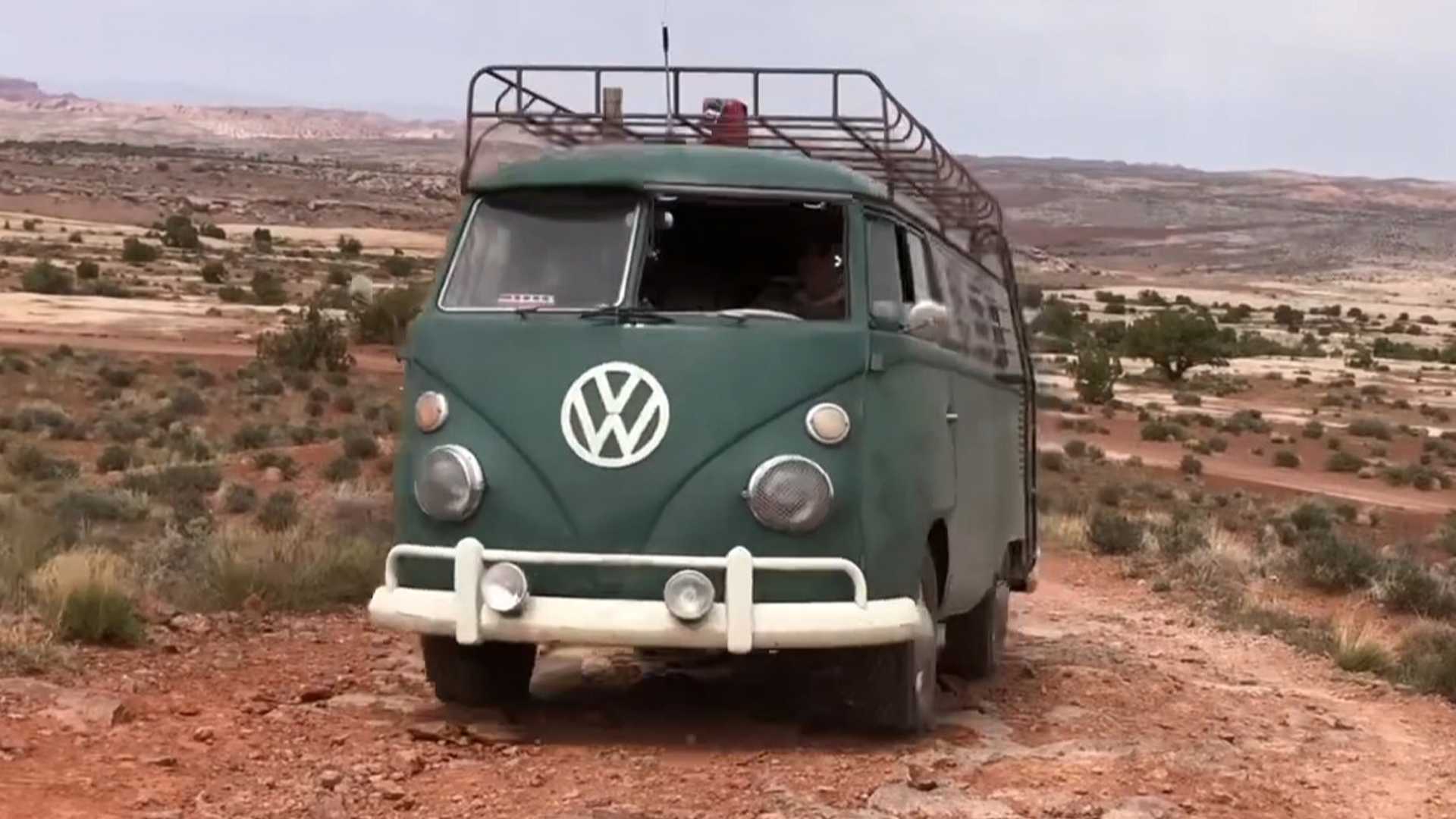 Overlanding is a breeze with the VW Bus Classic With Wood Stove