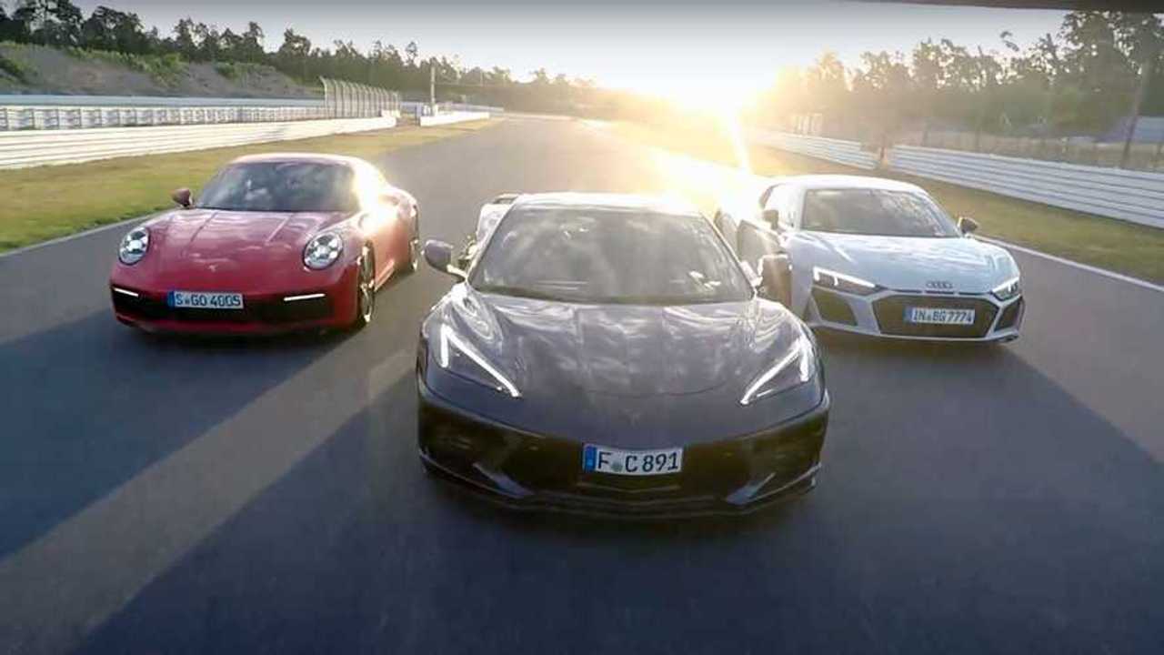 Corvette C8 Nearly As Fast As Audi R8 And Porsche 911 At Hockenheim