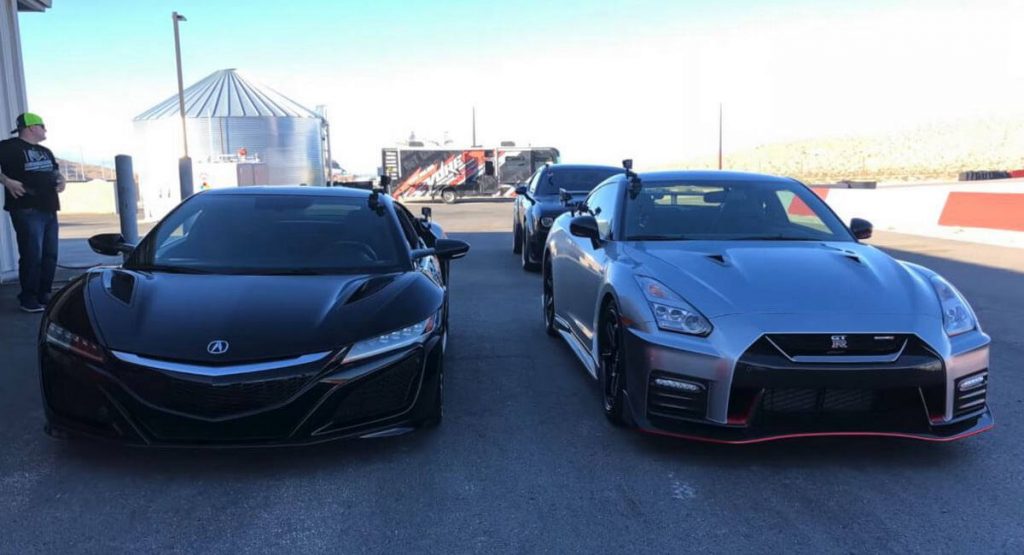 Acura NSX Races Nissan GT-R Nismo For Japanese Supercar Supremacy