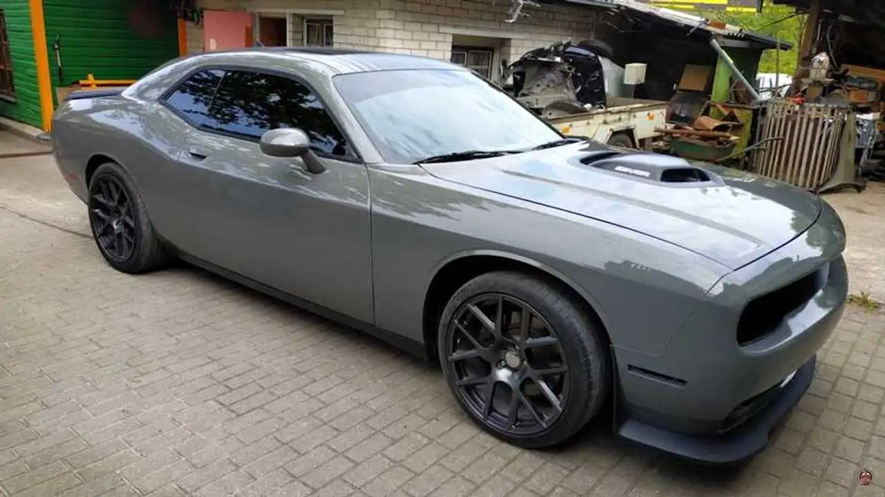 Watch the Timelapse Repair Video to See How Wrecked Dodge Challenger Reborn