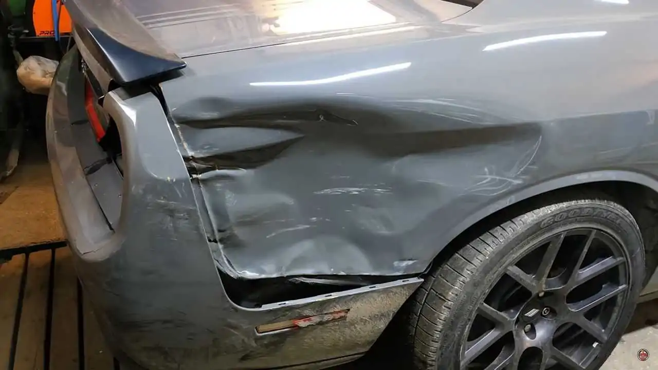 Watch the Timelapse Repair Video to See How Wrecked Dodge Challenger Reborn