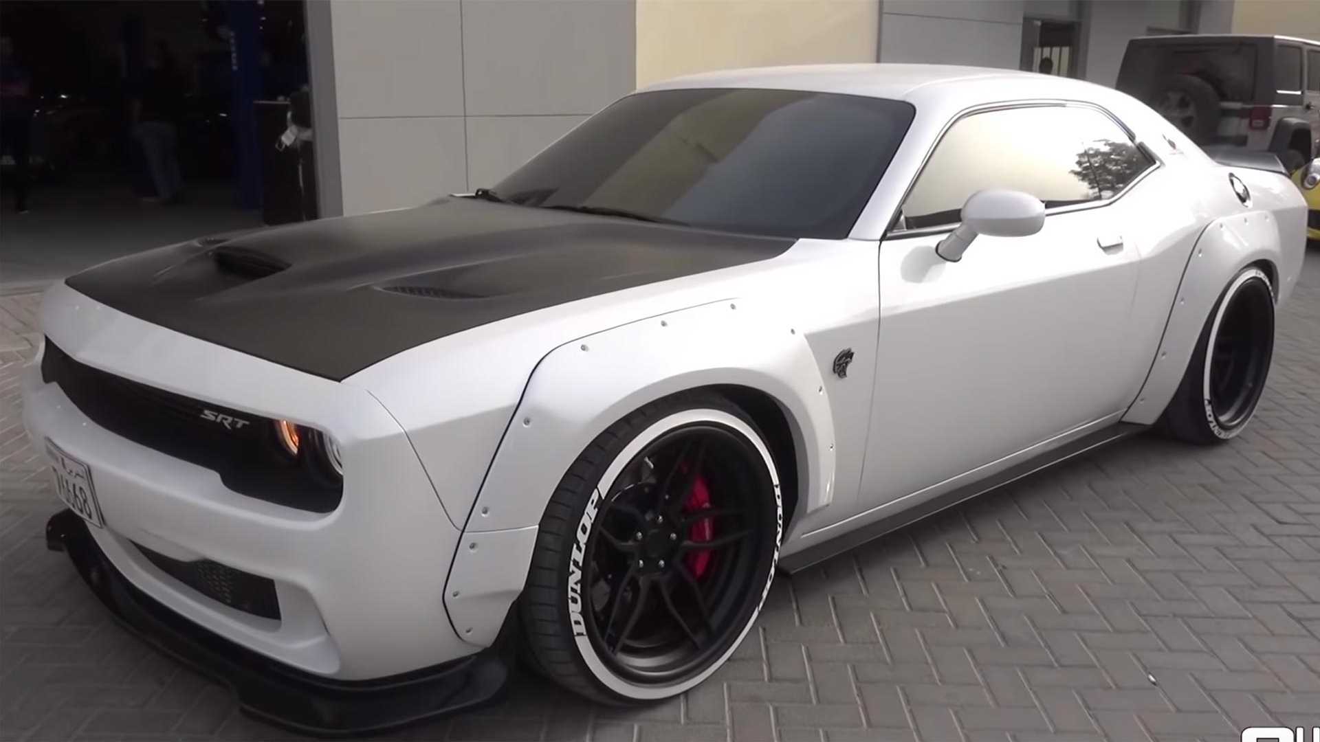 Dodge Challenger Snowcat Delivers 1,000-HP Blizzard to Bahrain