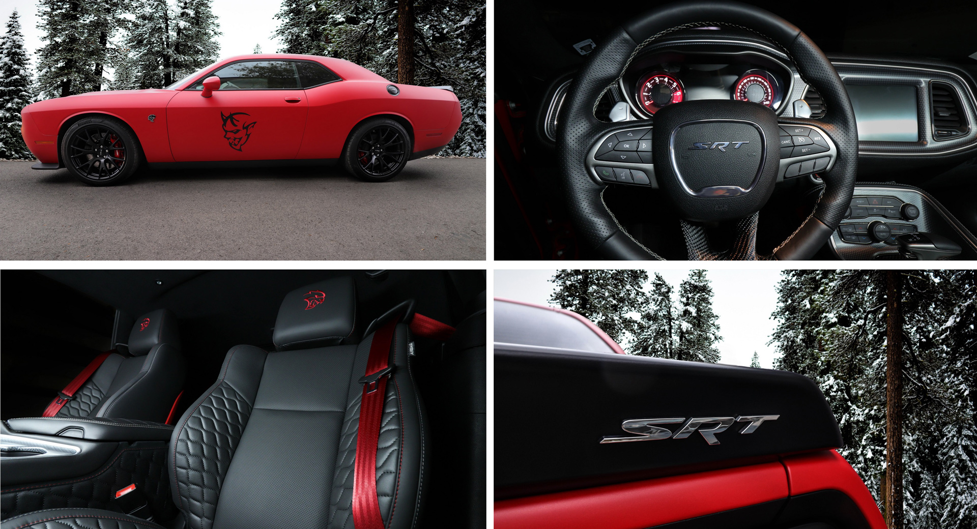 Vilner dresses up the devil with fancy interior for Dodge SRT Hellcat