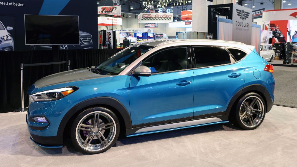 Hyundai Tucson gets engine mods and a wild new look for SEMA