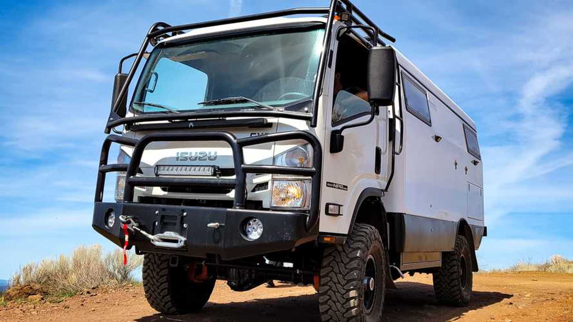 Earthcruiser Announces New Isuzu-Based Overland Platform with GM V8 Motor