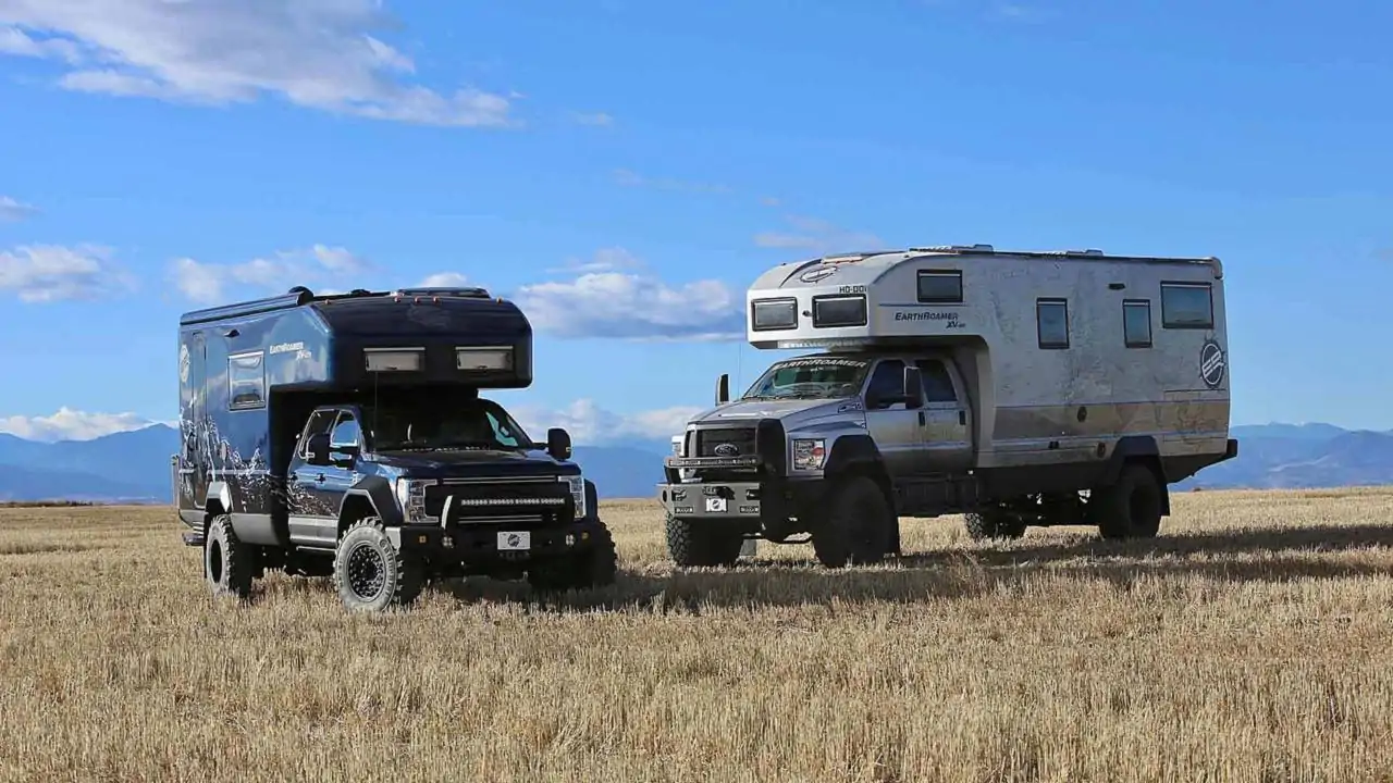 EarthRoamer HD Is an Off-Roading Ford F750 for $1.5M