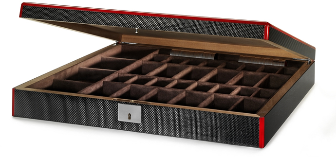 Ferrari carbon fiber chess sets cost 1,525 EUR