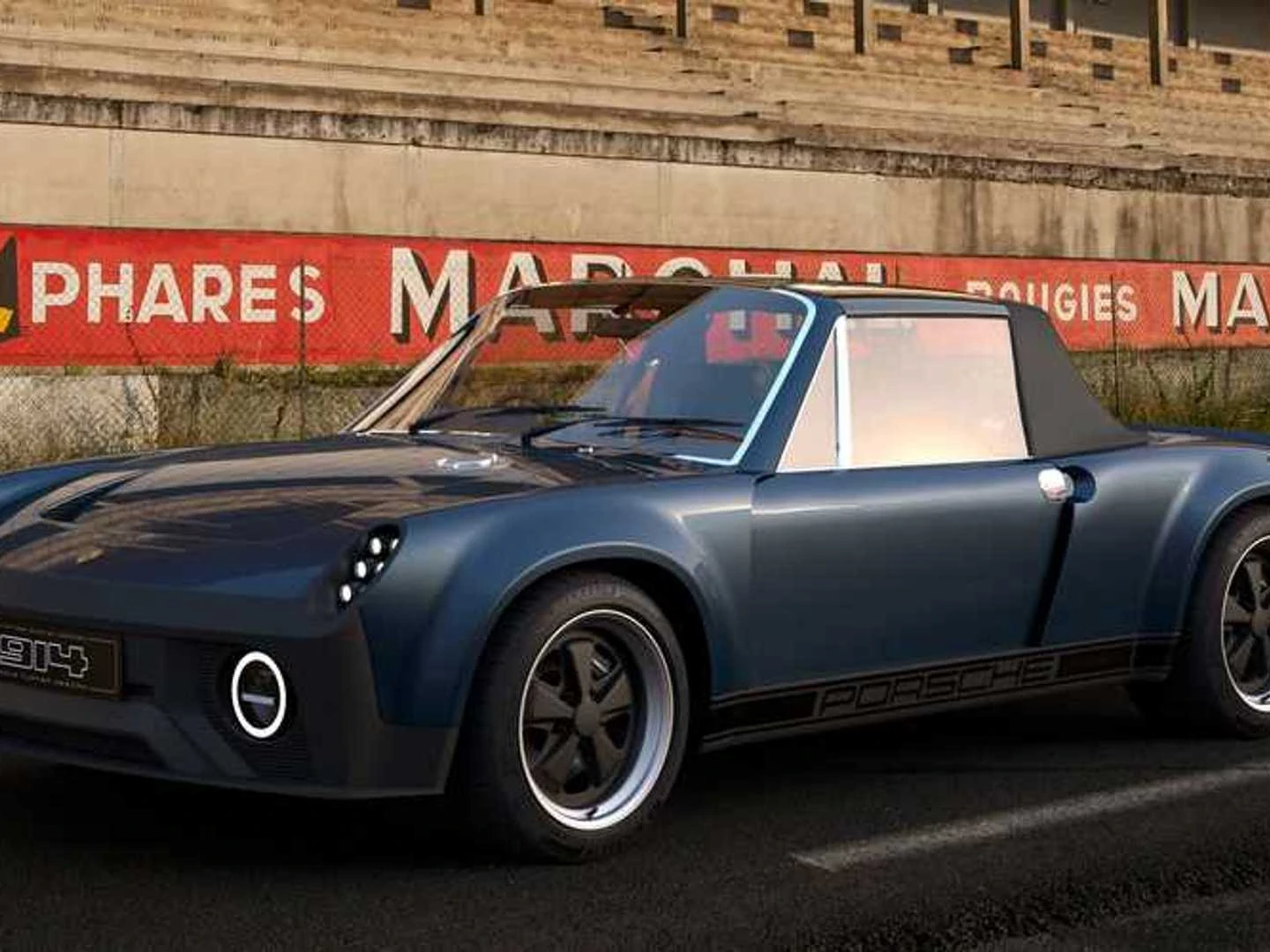 Porsche 914 Returns As Restomod With Cayman S Power