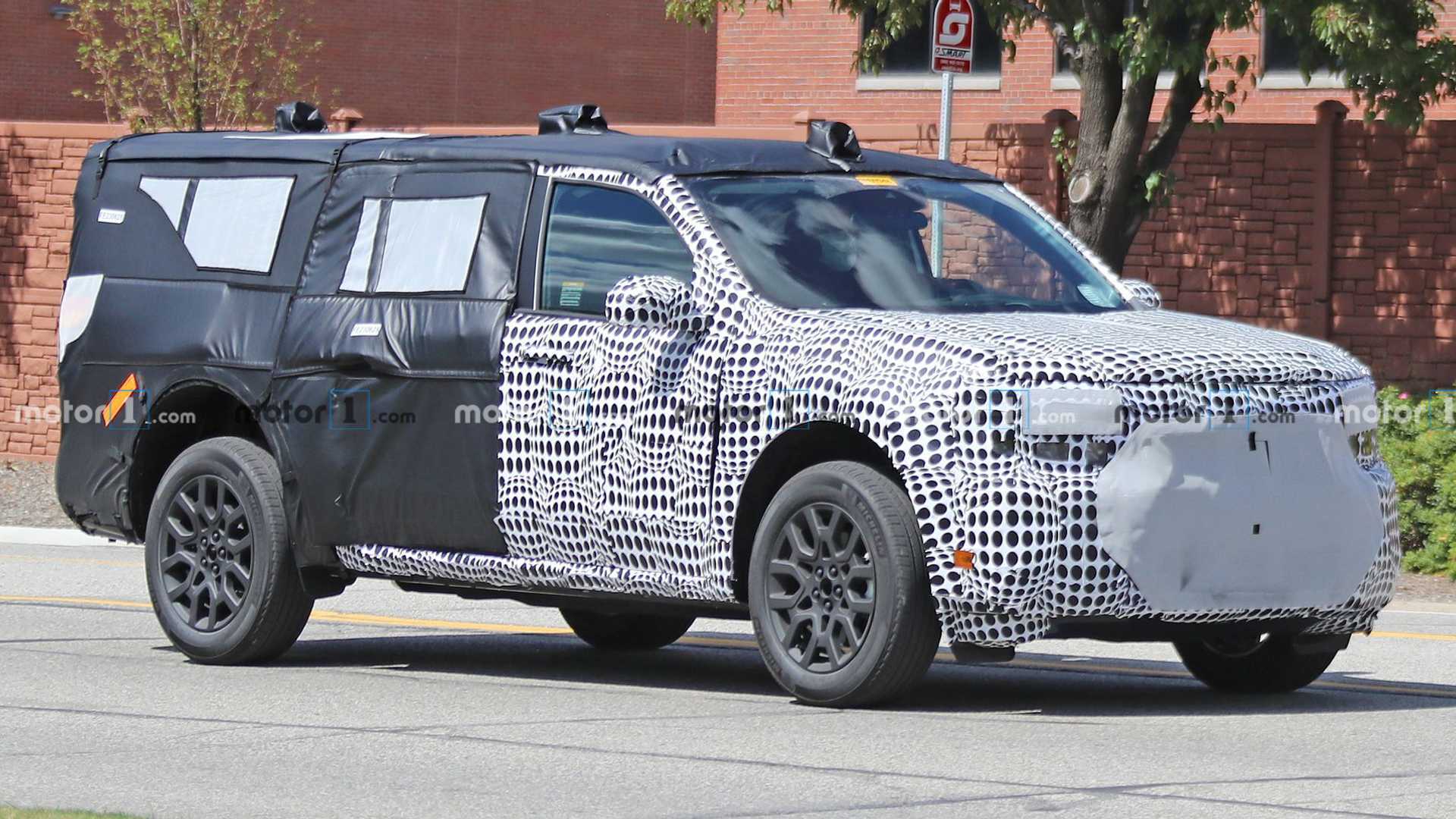 New Ford Maverick Spy Photos Show A Sliding Rear Window