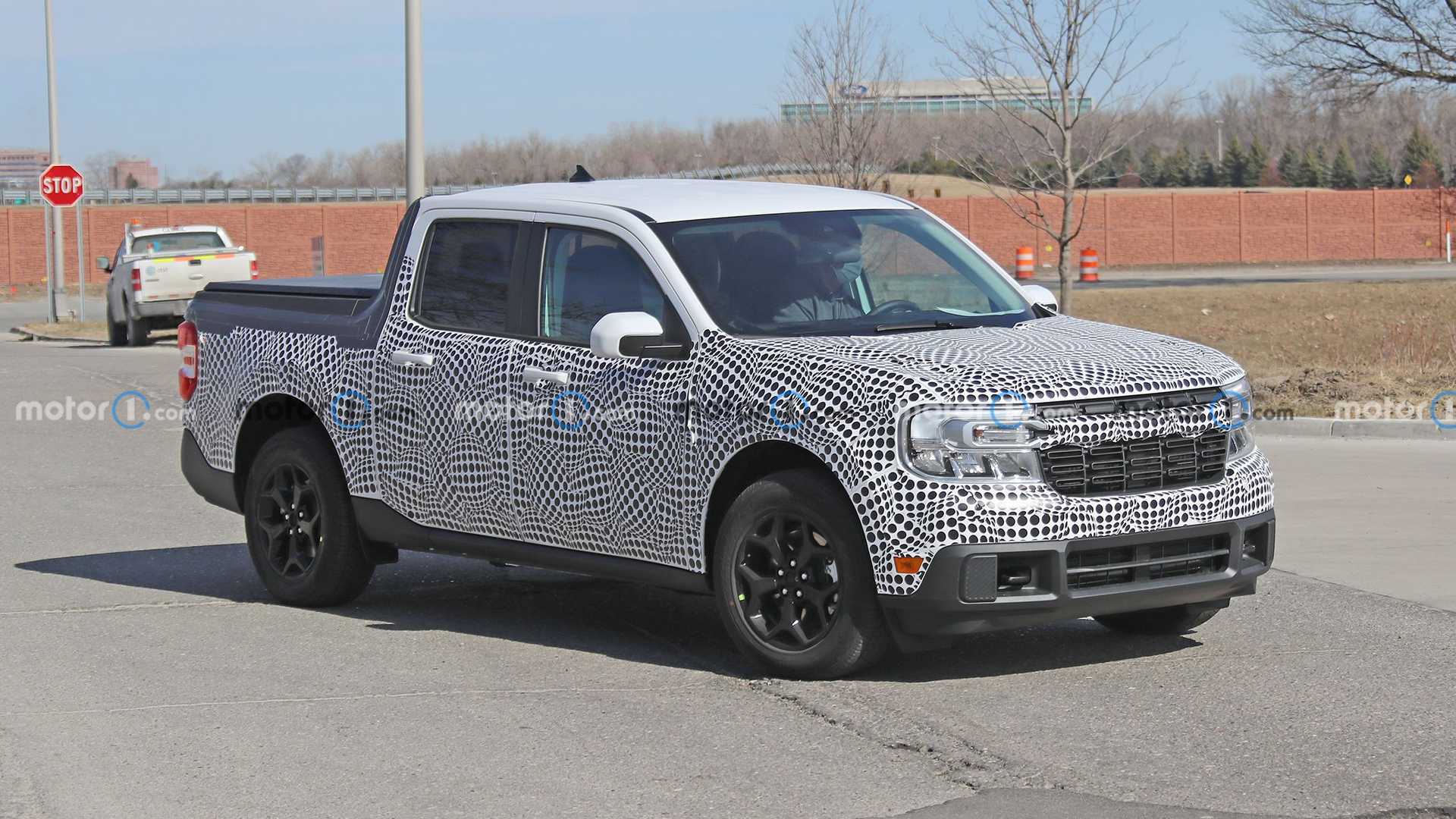 2022 Ford Maverick Spied without Any Camo During Photograph Shoot