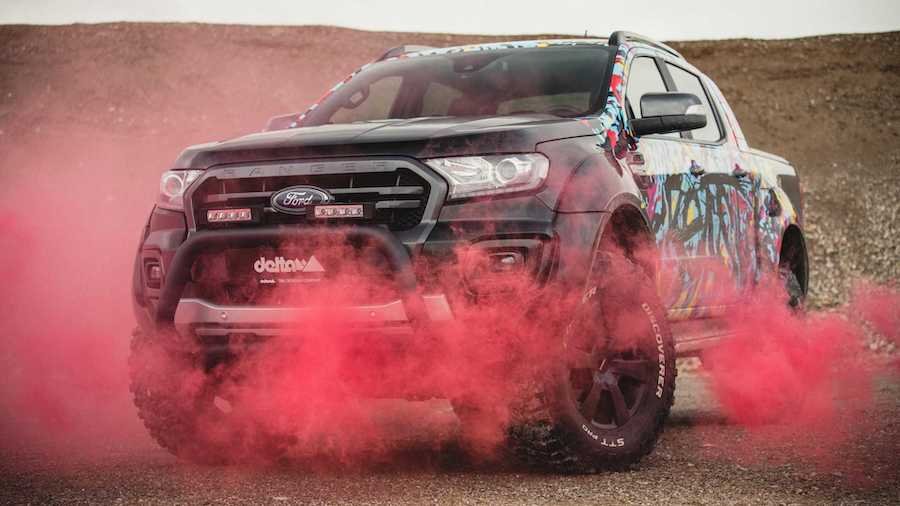 Ford Ranger gets a beefy body and lift kit from German Tuner