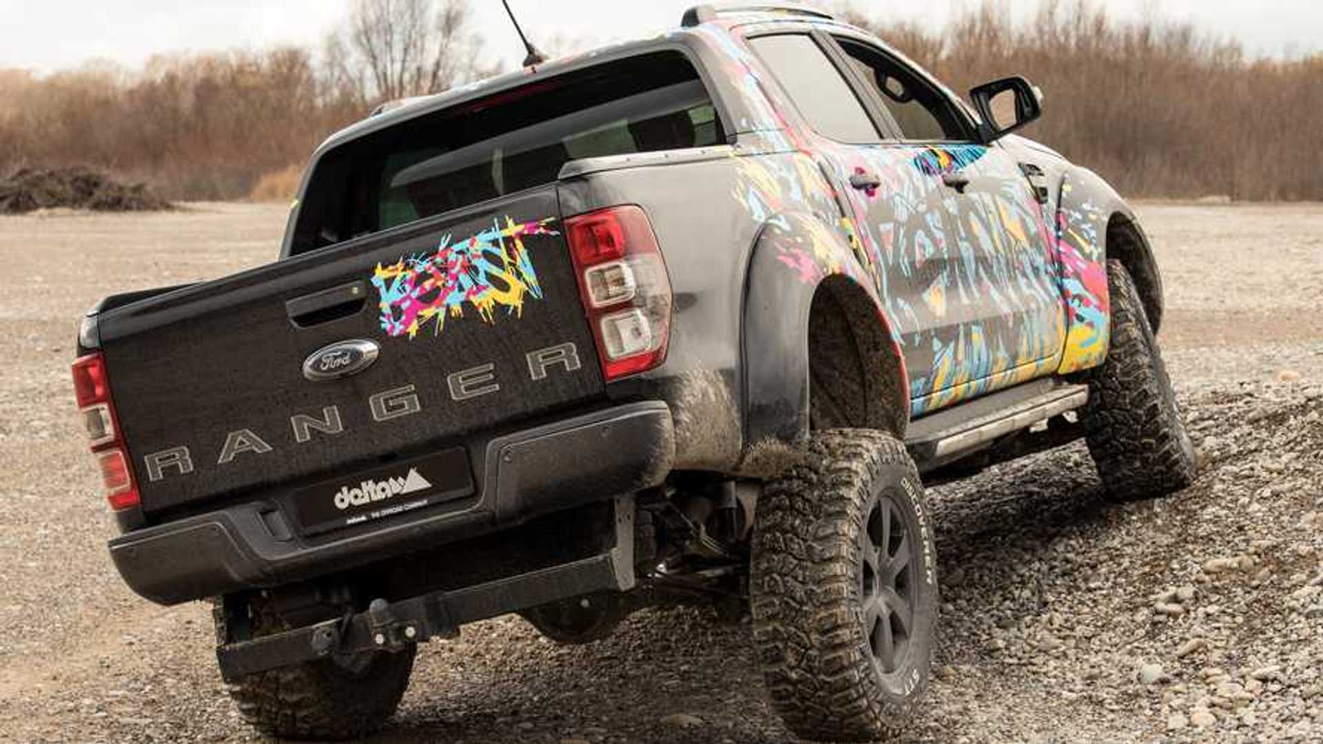 Ford Ranger gets a beefy body and lift kit from German Tuner