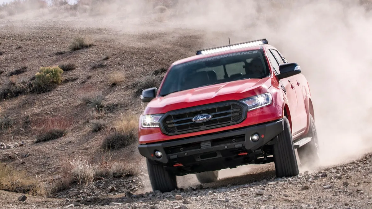 Ford Ranger gets three factory off-road packages