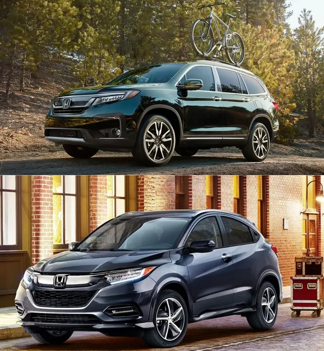 Honda Pilot and HR-V get updated tech, styling cues for 2019