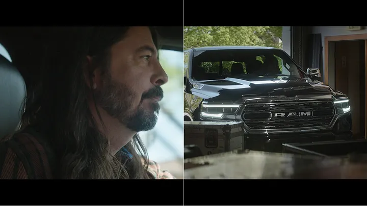 Foo Fighters' Dave Grohl helps to sell Ram 1500 in a new ad campaign