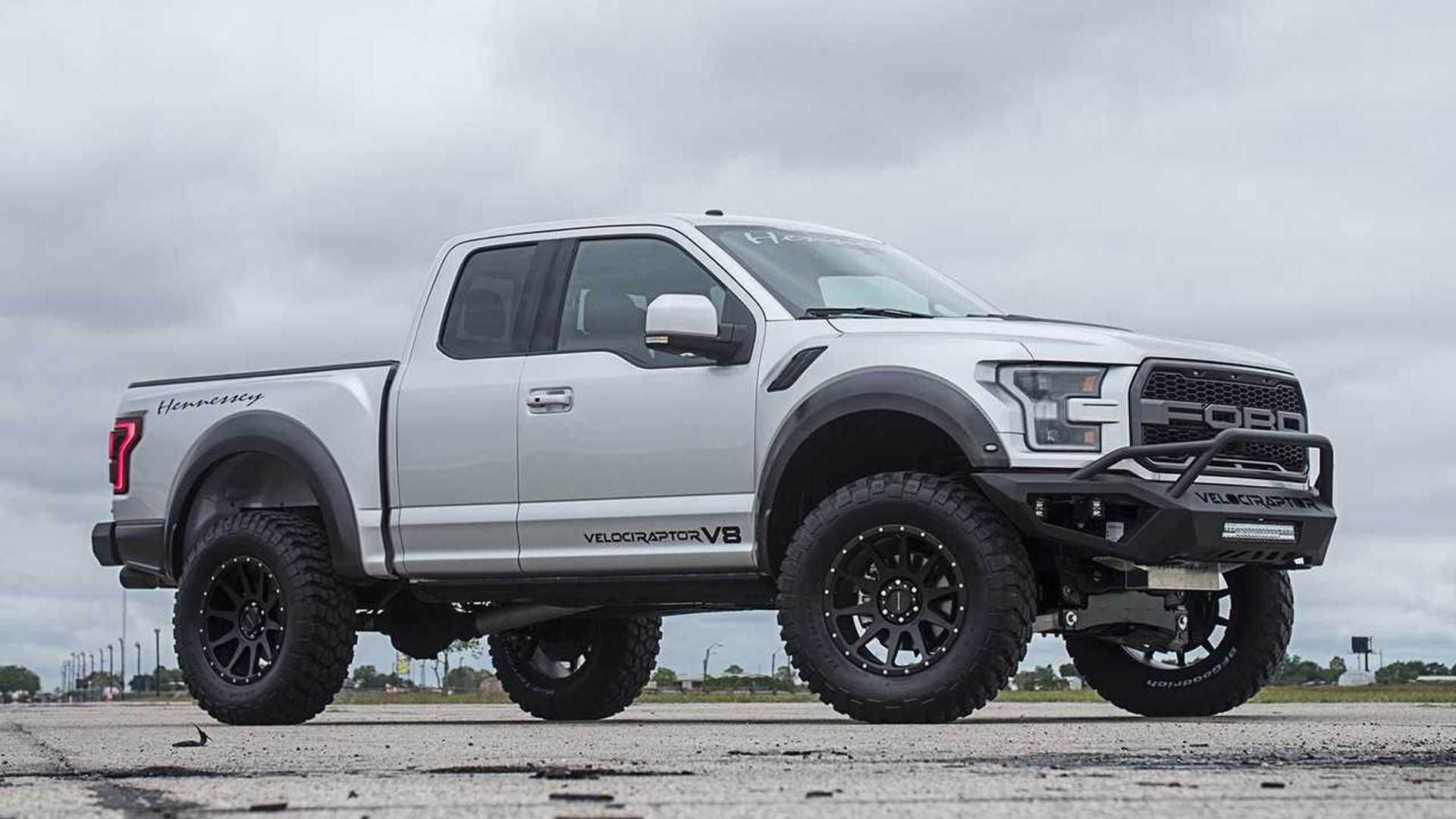 Hennessey drops a V8 in a Raptor to create the VelociRaptorV8