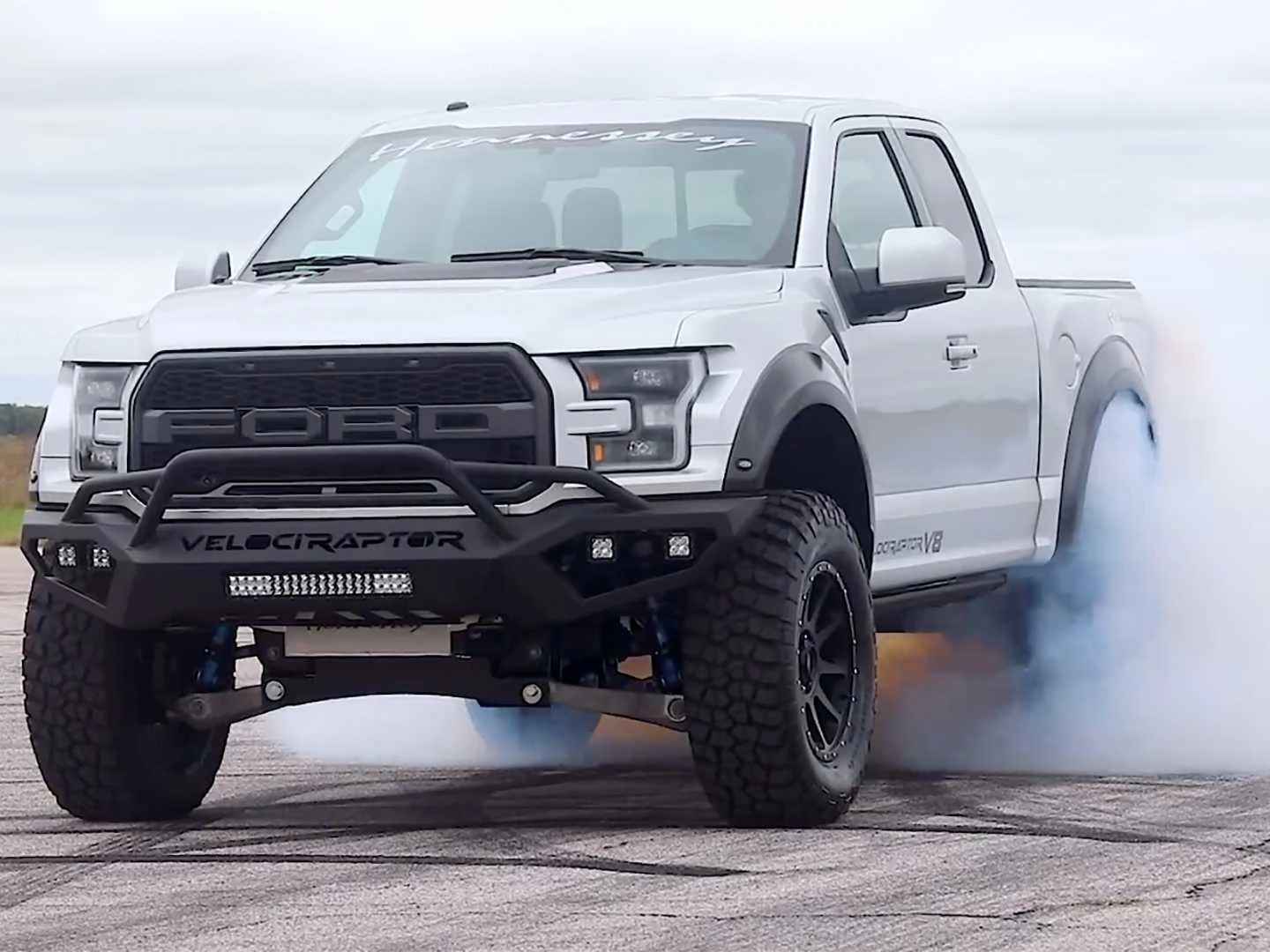 Hennessey drops a V8 in a Raptor to create the VelociRaptorV8