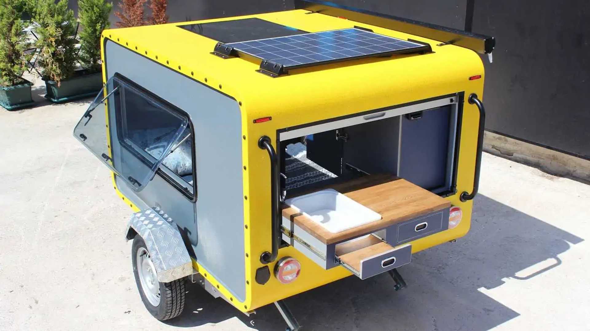 Mohican Caravan is The Cutest Cube Camping Trailer You Will Ever See