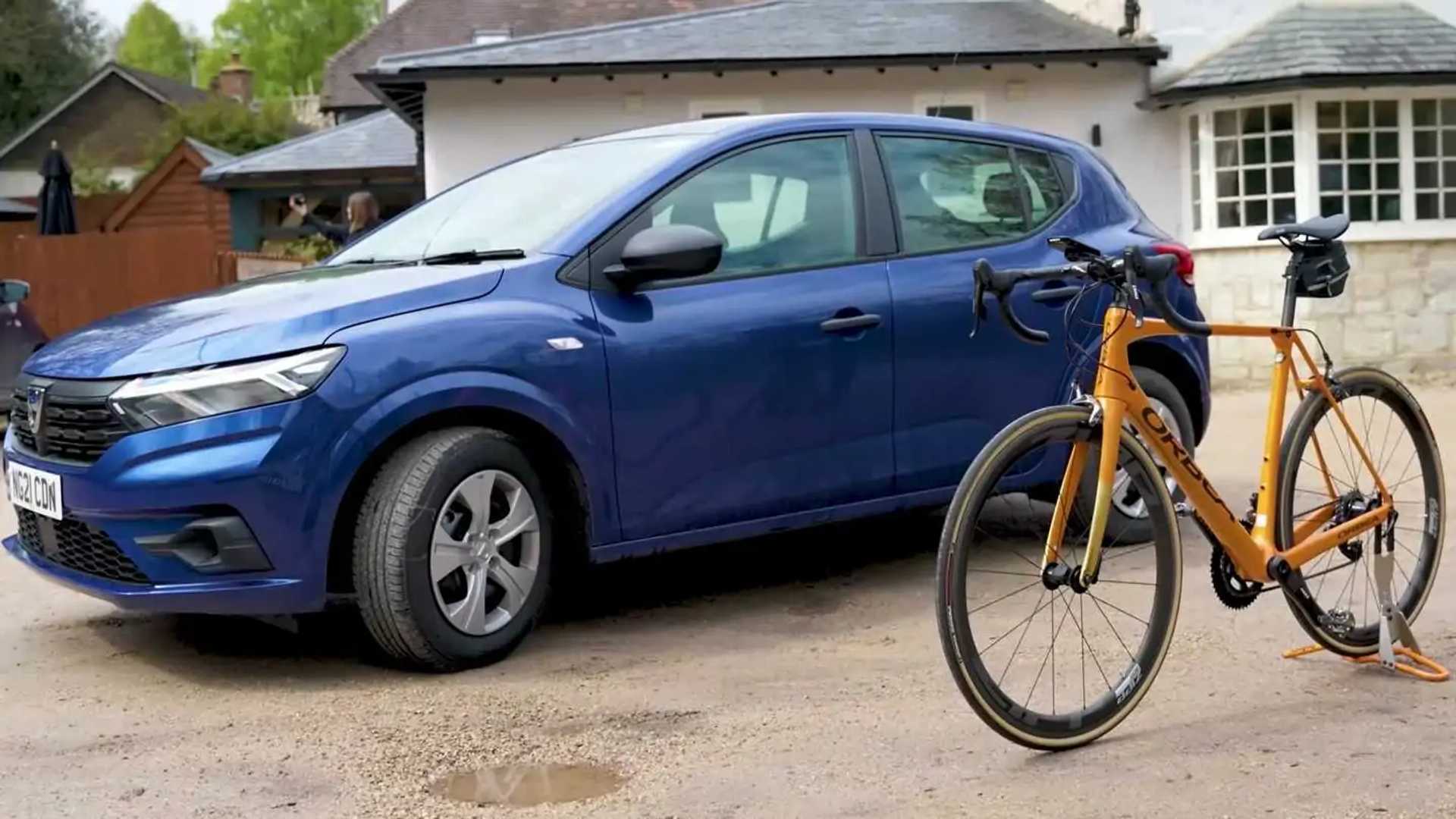 James May Decides Which Is Best: His Dacia Sandero or His Bicycle