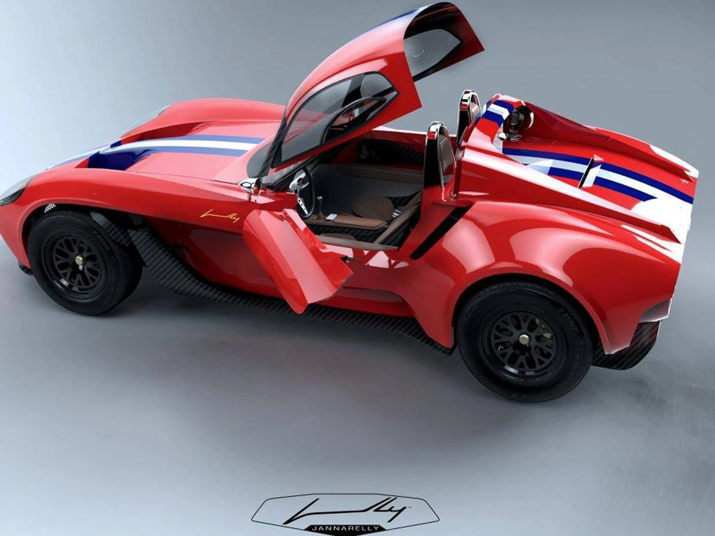 Jannarelly design 1 is available with a bizzare tipping top