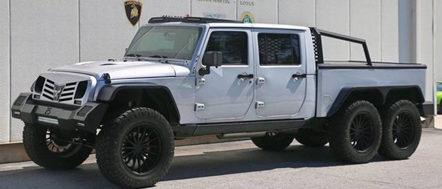 Bonkers 6x6, Hemi Jeep Wrangler for $270k