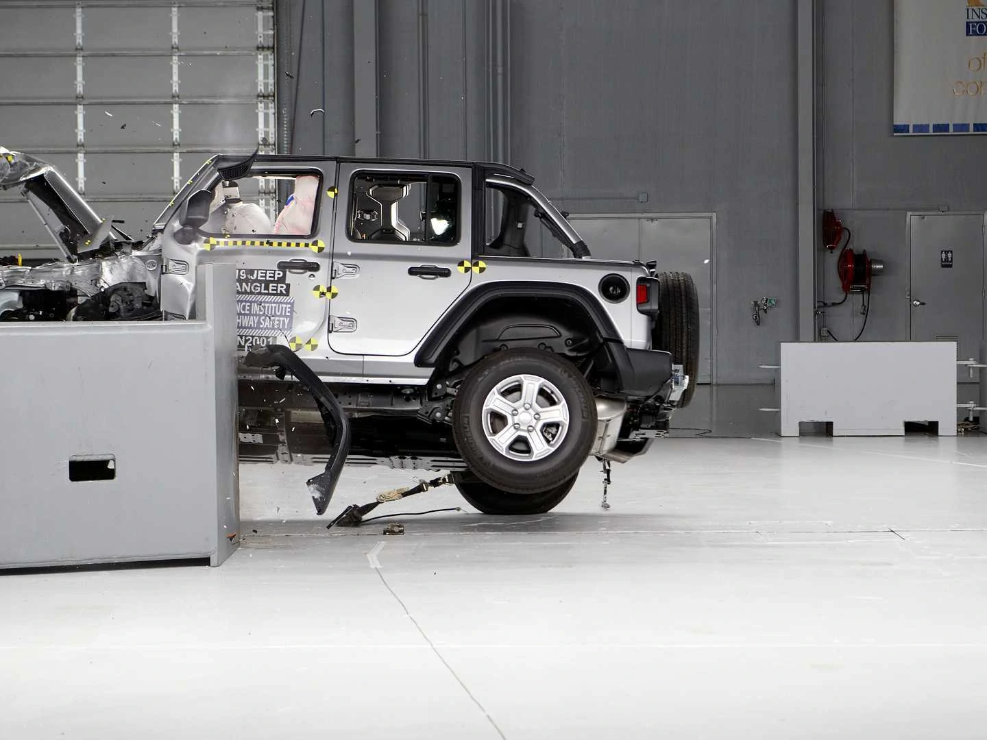 Jeep Considering Changes After Wrangler Flips In IIHS Crash Test?