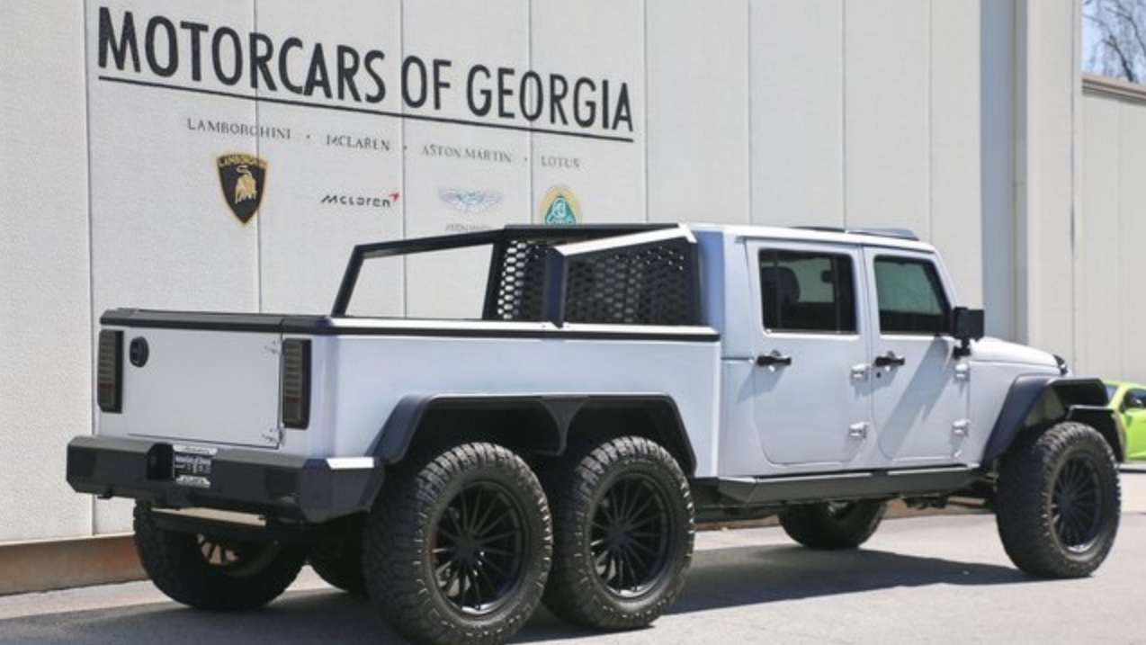 Bonkers 6x6, Hemi Jeep Wrangler for $270k